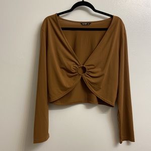 Long-sleeved crop top Size 1XL